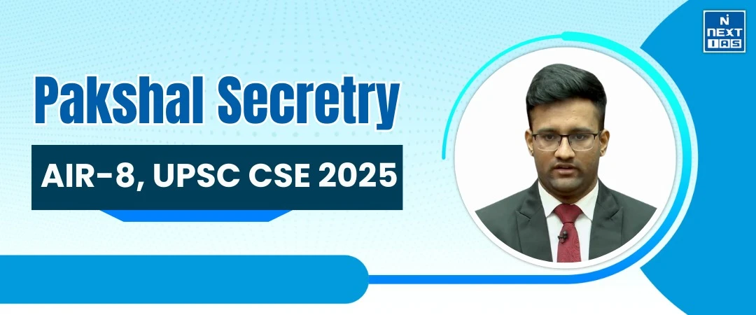 pakshal secretry, air 8, upsc 2025 topper